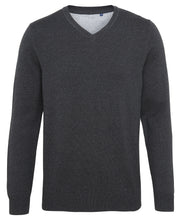 Load image into Gallery viewer, Men’s Cotton/ Rayon V-Neck Sweater